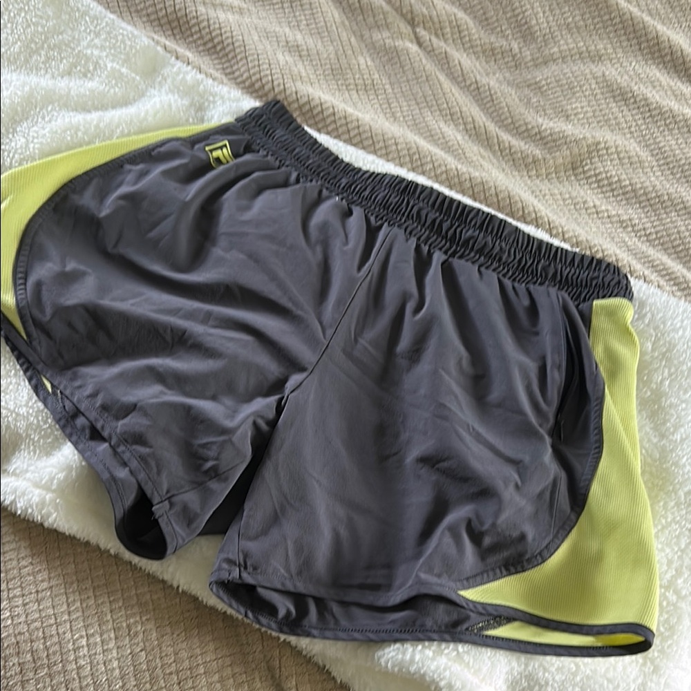 Fila Sport Charcoal Athletic Shorts
